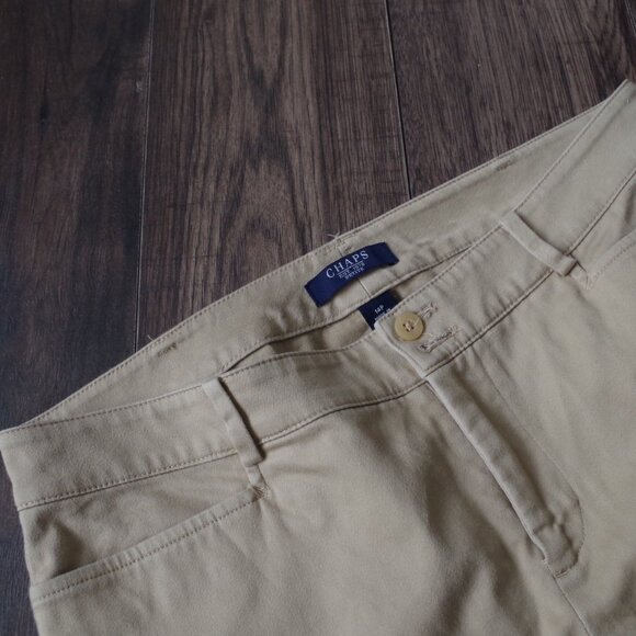 Women's Trousers By Chaps Petite Made In Sri Lanka - Picture 4 of 5